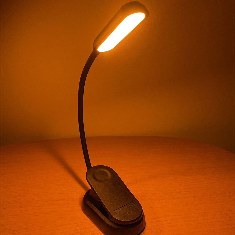 Lámpara de lectura luz roja y ámbar