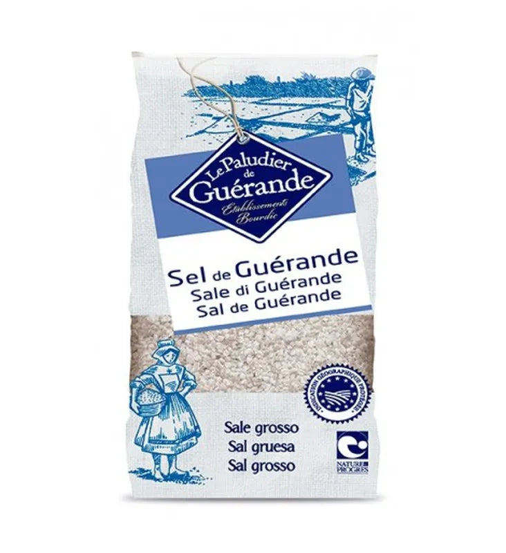 Sal Marina de Guérande ( SAL CELTA) Natural y Sin Refinar