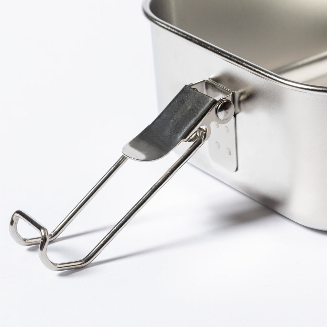 Fiambrera de Acero Inox Reciclado y Bambú – 940 ml