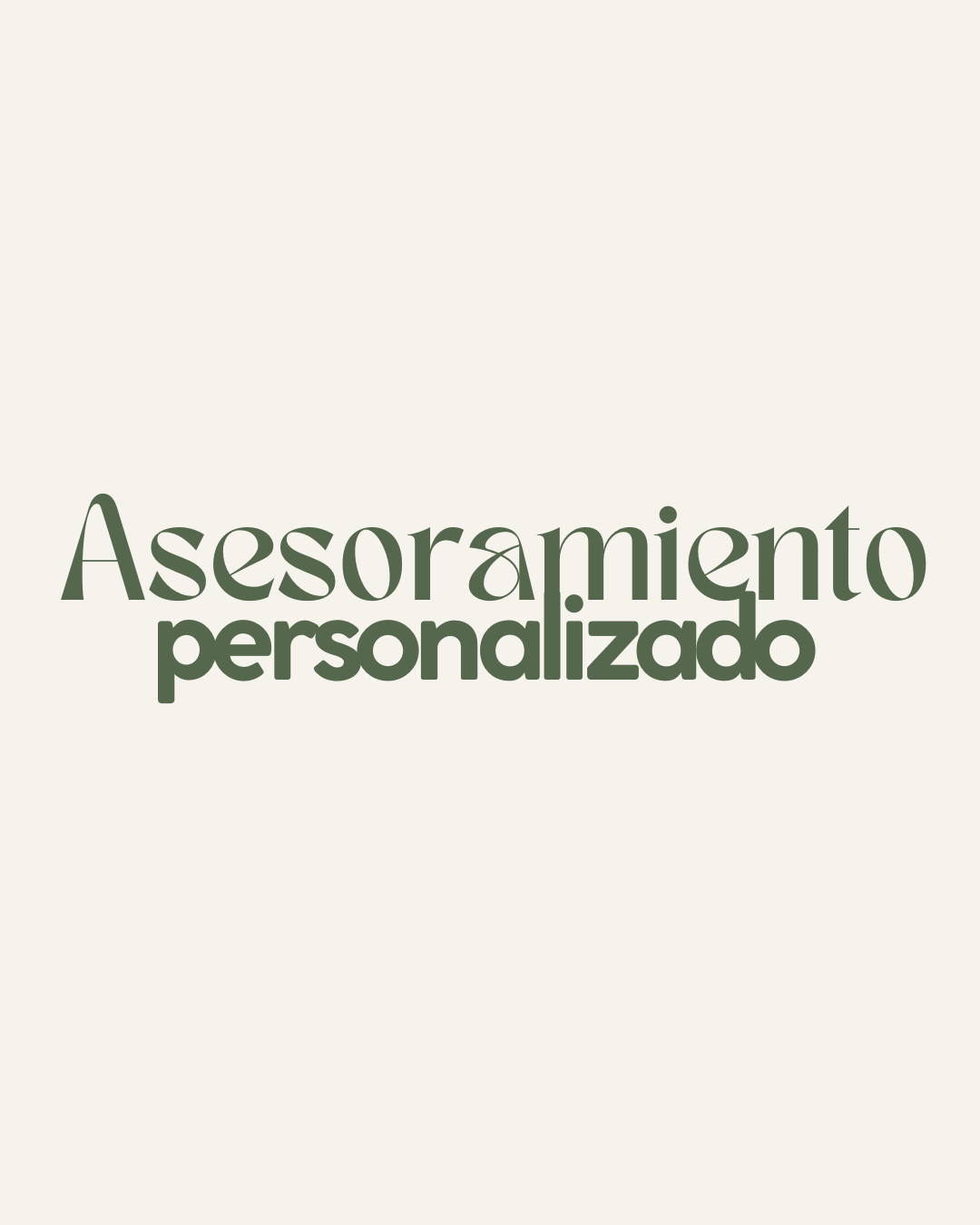 Packs de Asesoramiento Personalizado Back to Essentials