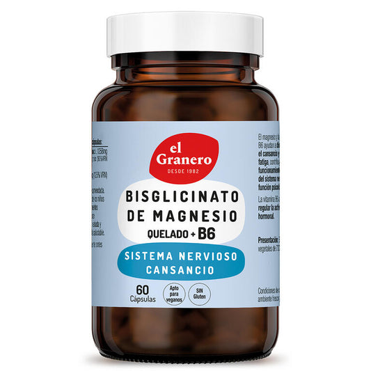 Bisglicinato de magnesio con B6
