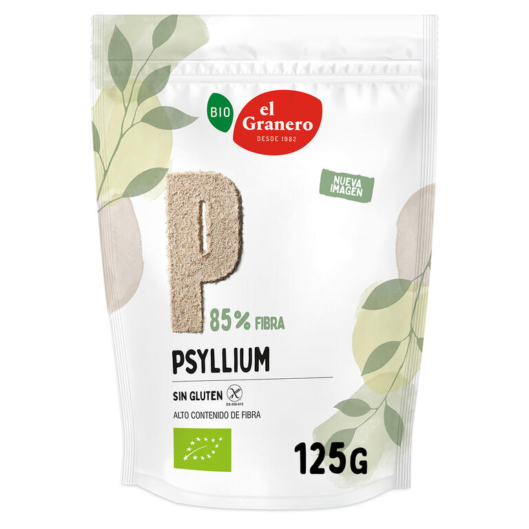 PSYLLIUM SIN GLUTEN BIO, 125 g
