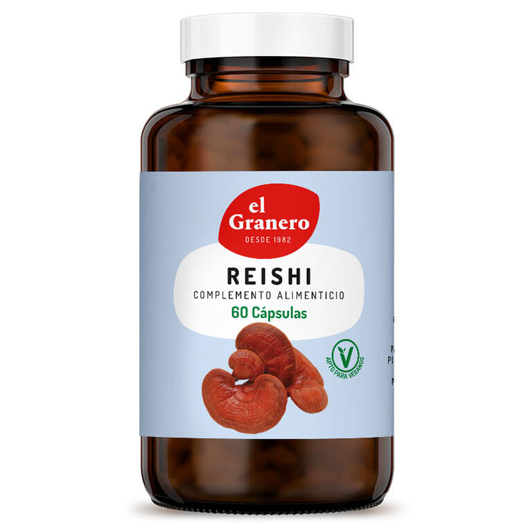 Reishi Plus · El Granero Integral · 60 cápsulas