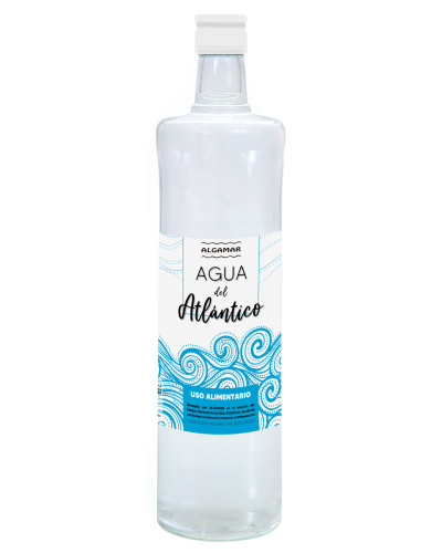 AGUA DEL OCEANO ATLÁNTICO VIDRIO