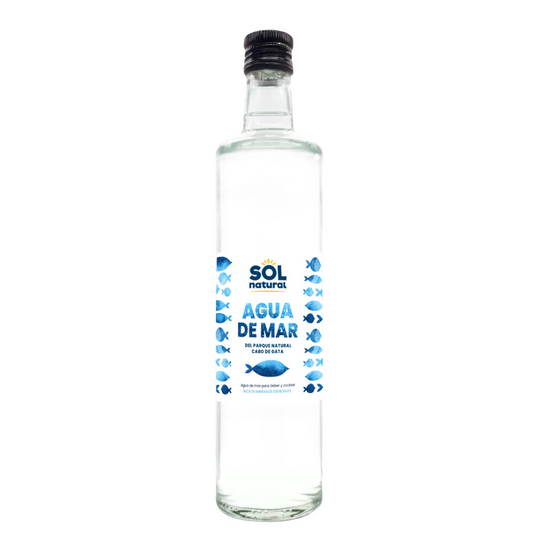 Agua de Mar del Mediterráneo – Botella de Vidrio | 750 ml